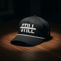 STILL 003 Rope Cap — Male Model