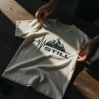 STILL 002 — Mountain Flatline Tee