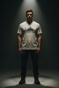STILL 002 — Mountain Flatline Tee